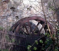 Barleyfield Mill waterwheel