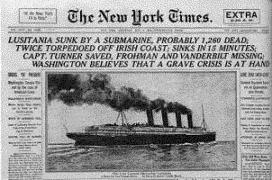 SS Lusitania by NYTimes
